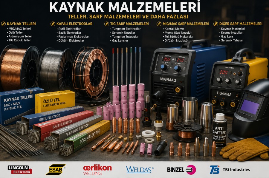 Kaynak Sarf Malzemeleri